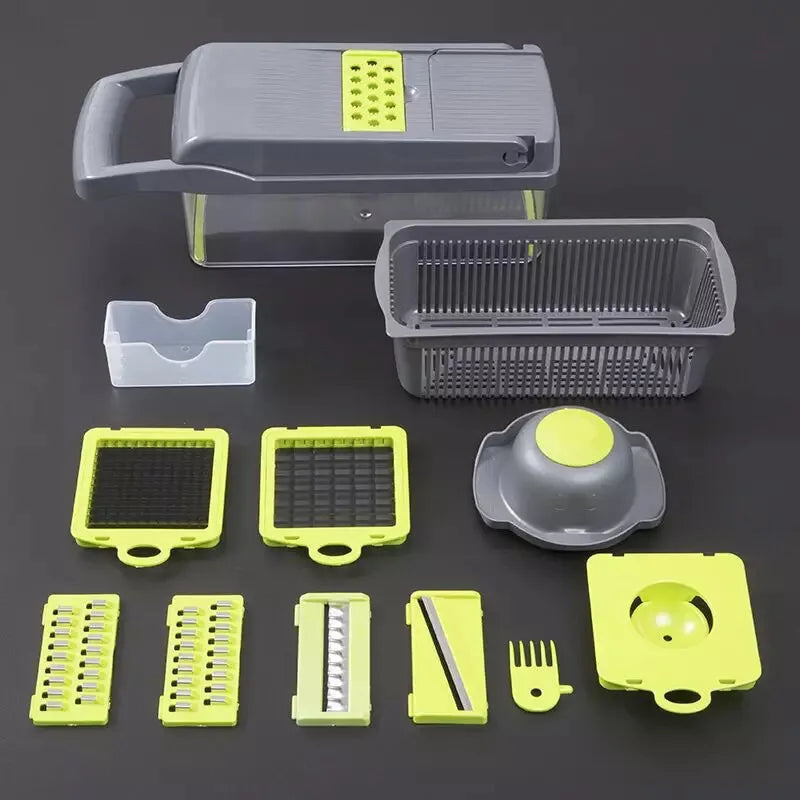 5-in-1 Vegetable Slicer – Mandoline & Dicer Set