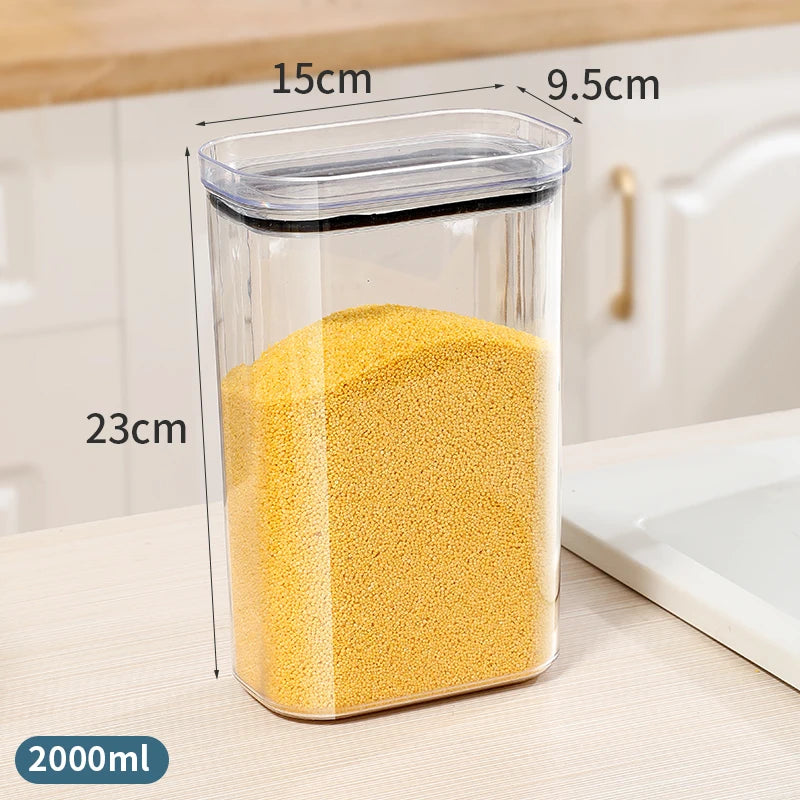 4 Piece Airtight Food Storage Containers Stackable