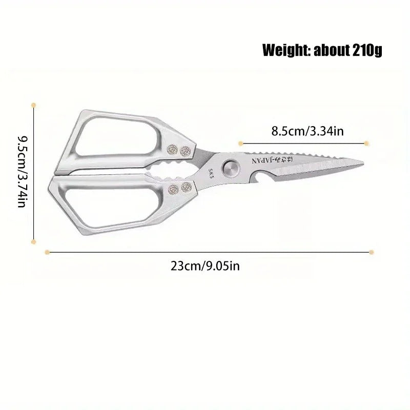 5 in 1 Kitchen Shears Stainless Steel Poultry Scissors
