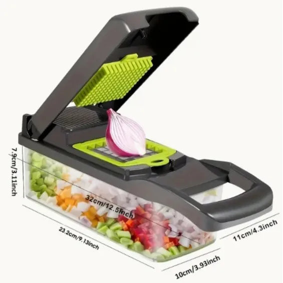 5-in-1 Vegetable Slicer – Mandoline & Dicer Set
