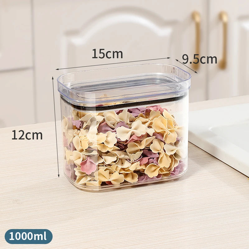 4 Piece Airtight Food Storage Containers Stackable